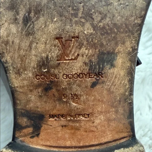 Men's Black Leather Dress Shoes - Picture 5 of 6